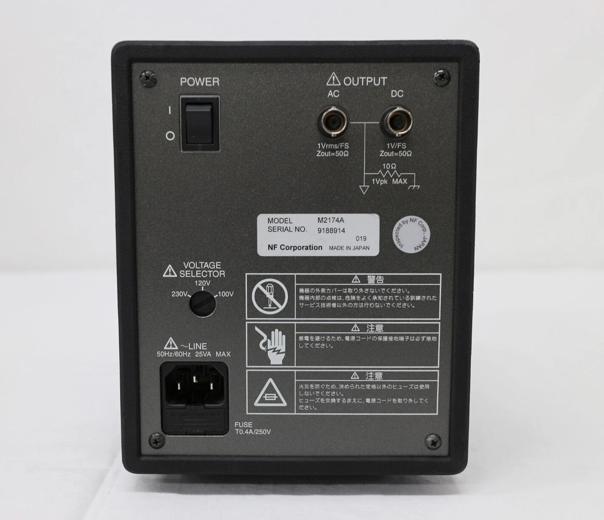 NF M2174A AC Voltmeter noise meter