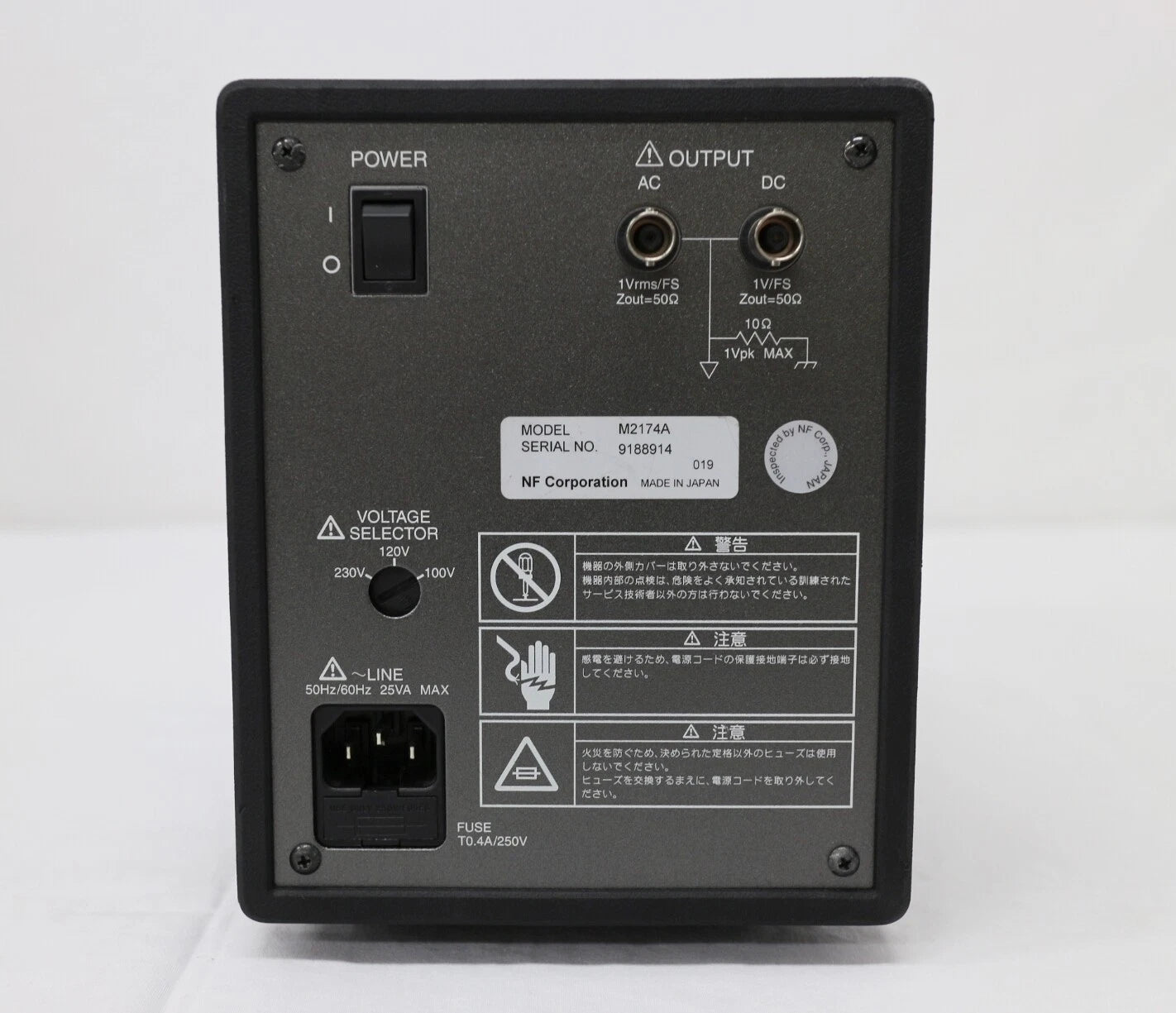 NF M2174A AC Voltmeter noise meter
