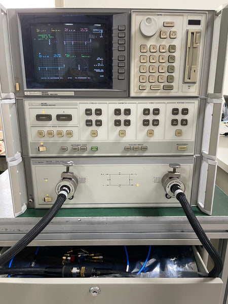 HP Agilent 8510C Vector Network Analyzer System 45MHz - 50GHz , w/HP83650B (CRT)