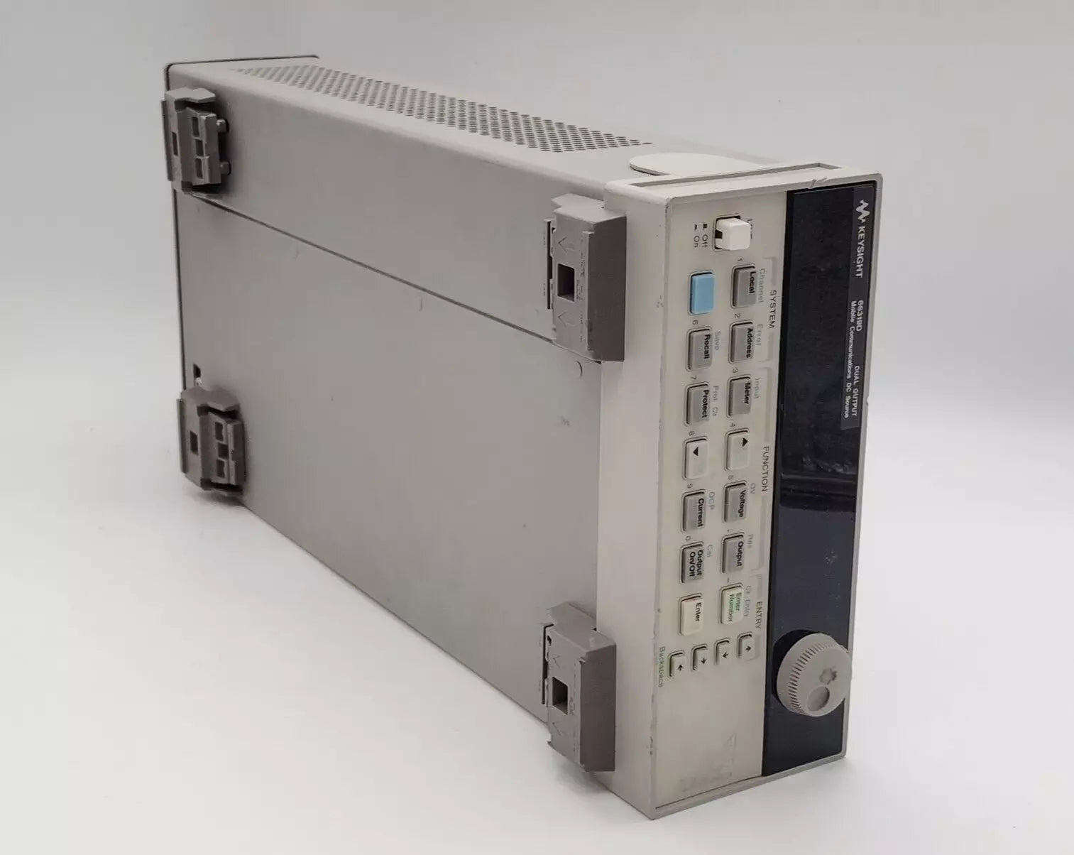 Keysight 66319D Dual Output Mobile DC Power Supply 15V 3A Battery Emulator GPIB