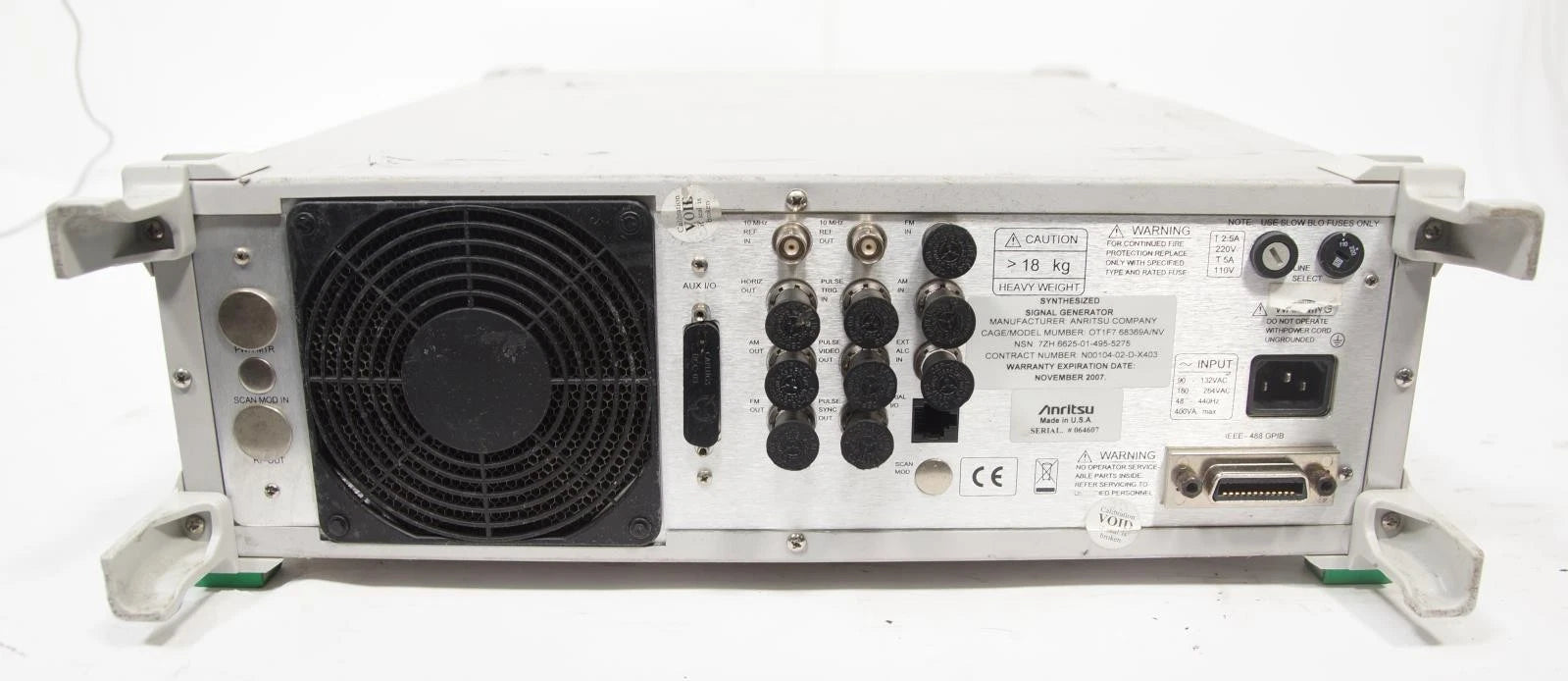 Anritsu 68369 A/NV 10 MHz - 40 GHz Synthesized Signal Generator