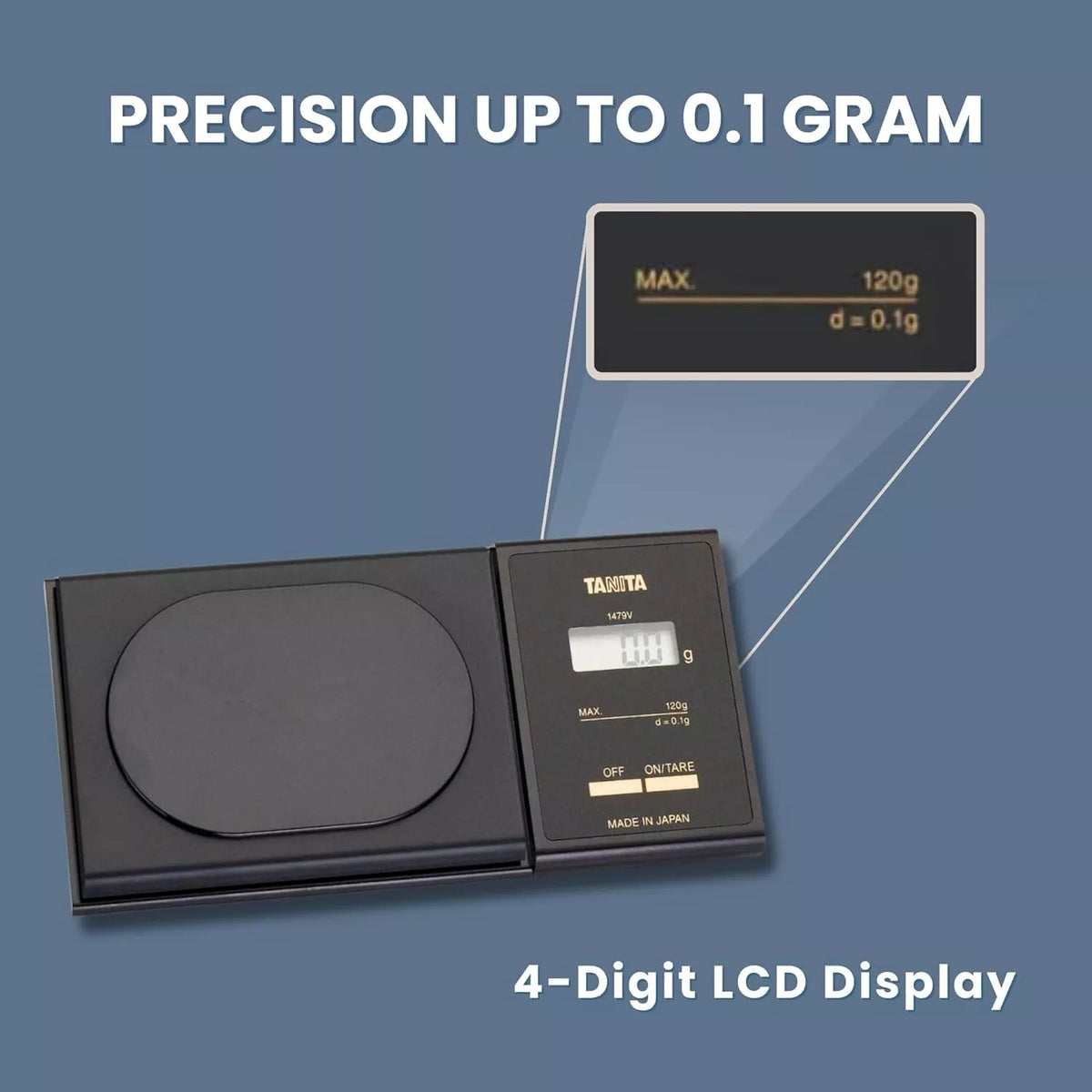Tanita 1479V Digital Gram Scale for Accurate Weight Measurement