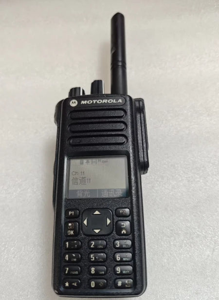 1pcs MOTOROLA Digital Walkie-talkie GP338D+, manual frequency,V band 136-174