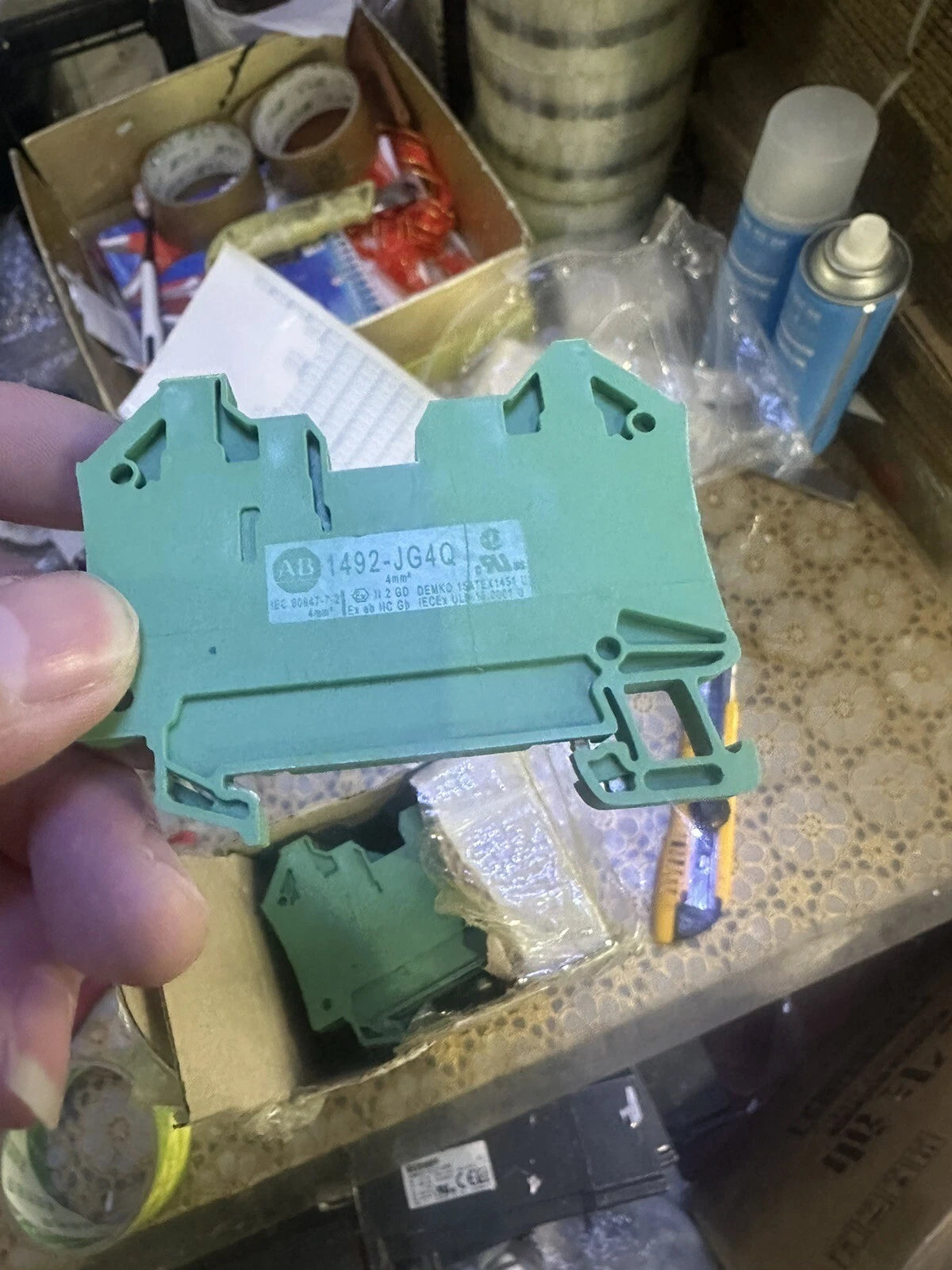 50PCS 1492-JG4Q / 1492JG4Q Terminal Block Connector (IN BOX)