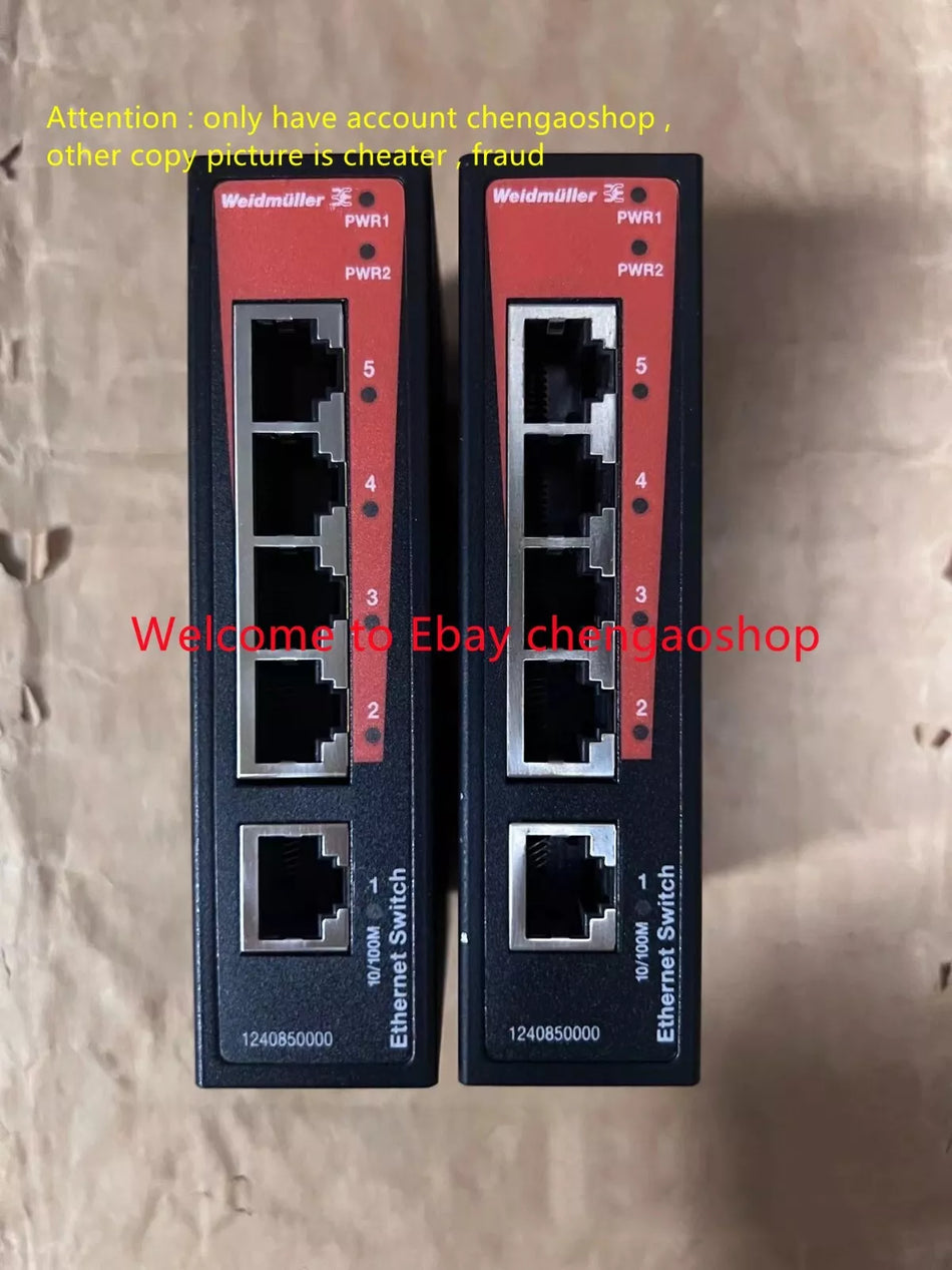 1pc 1240850000 IE-SW-BL05T-5TX (90days Warranty by DHL/FedEx) #U6419D YG