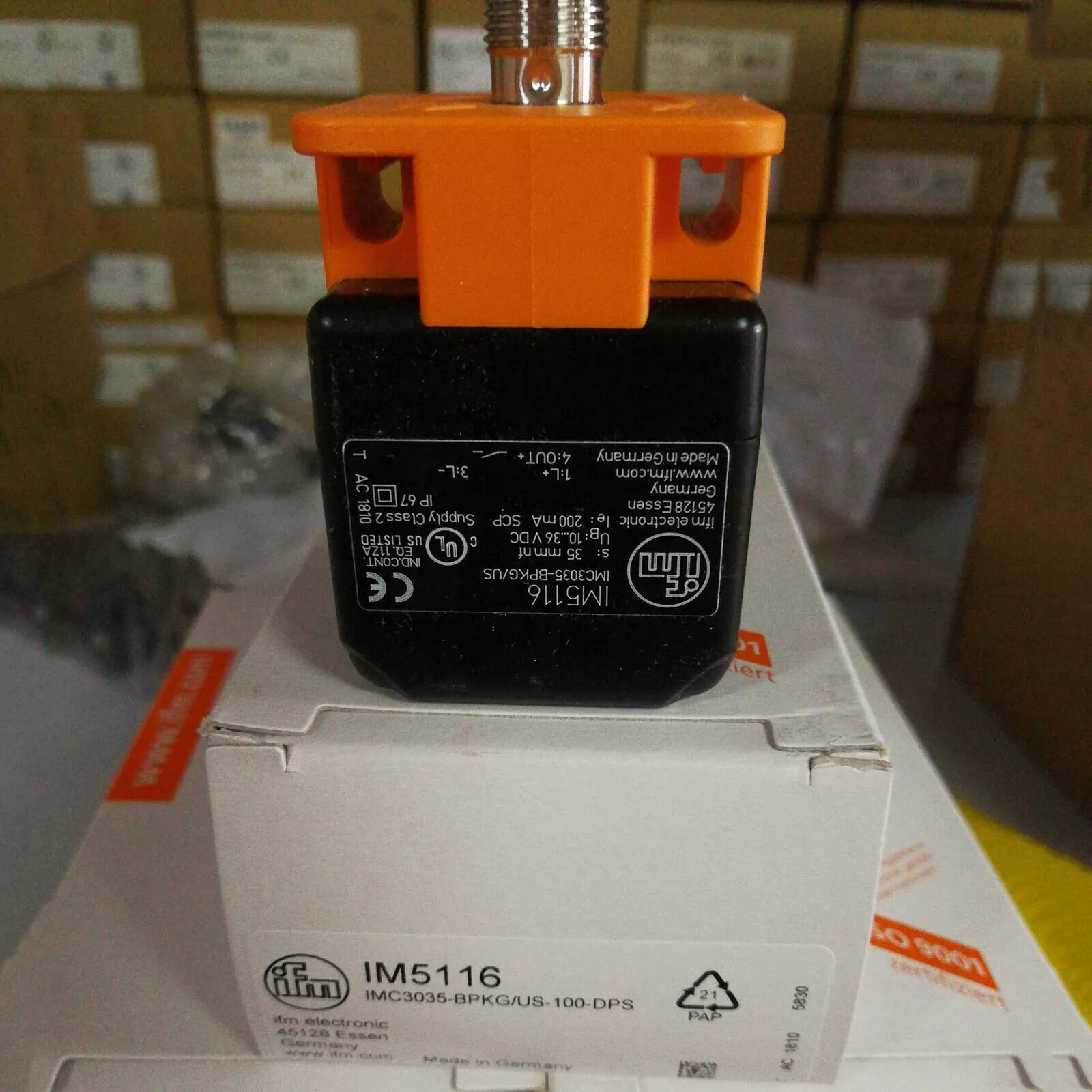 IFM IM5116 Proximity Switch Sensor - 1PC, Expedited Shipping