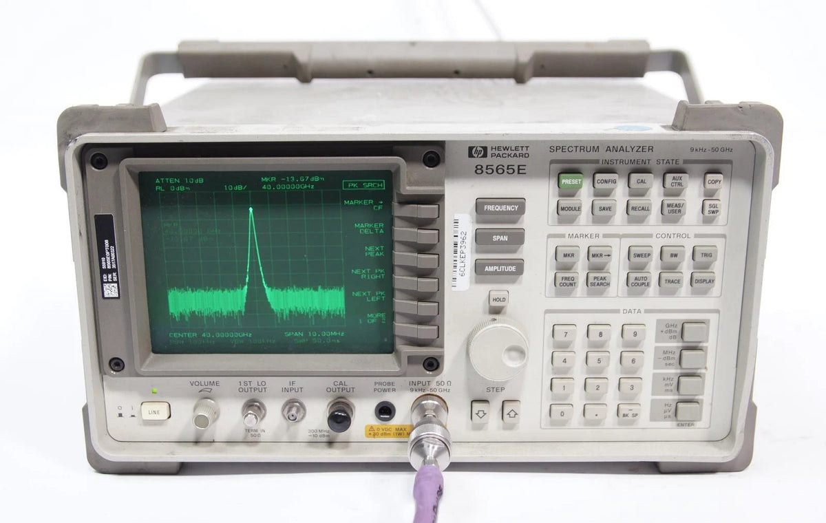 HP / Agilent 8565E Spectrum Analyzer 9KHz to 50GHz