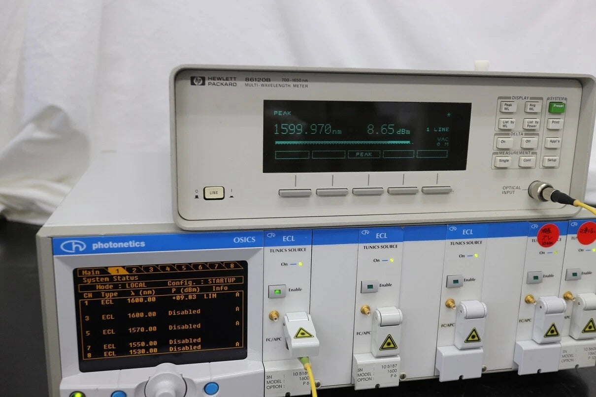 OSICS Photonetics ECL1560 ECL1600 1520-1640nm TSL 5 set