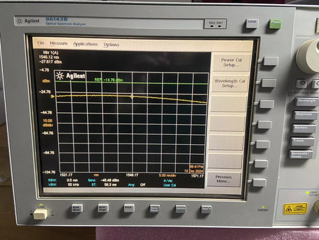 Agilent 86142B Optical Spectrum Analyzer with OPT 4 and 6 Sources