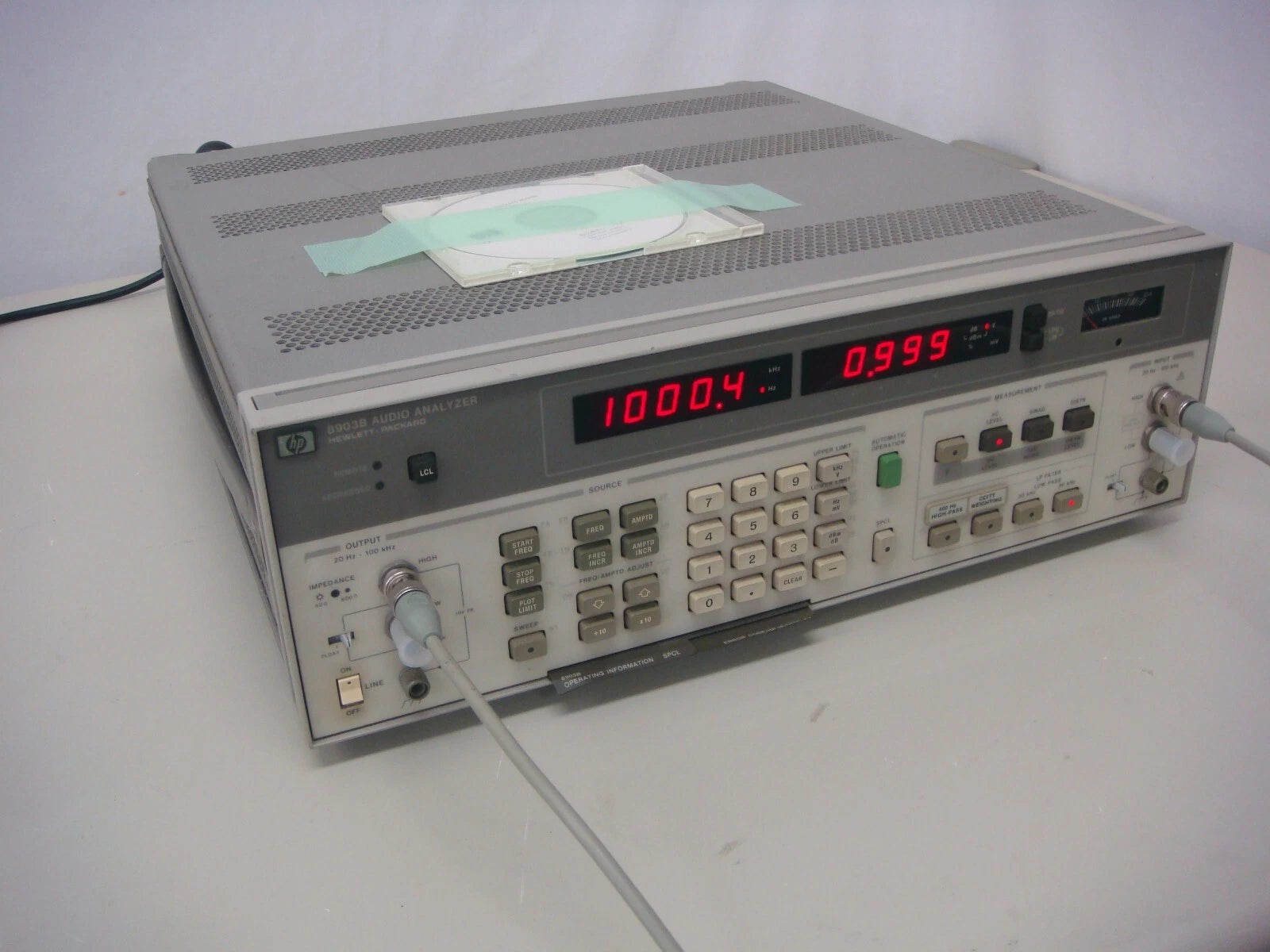 HP 8903B 10/51 Audio Analyzer