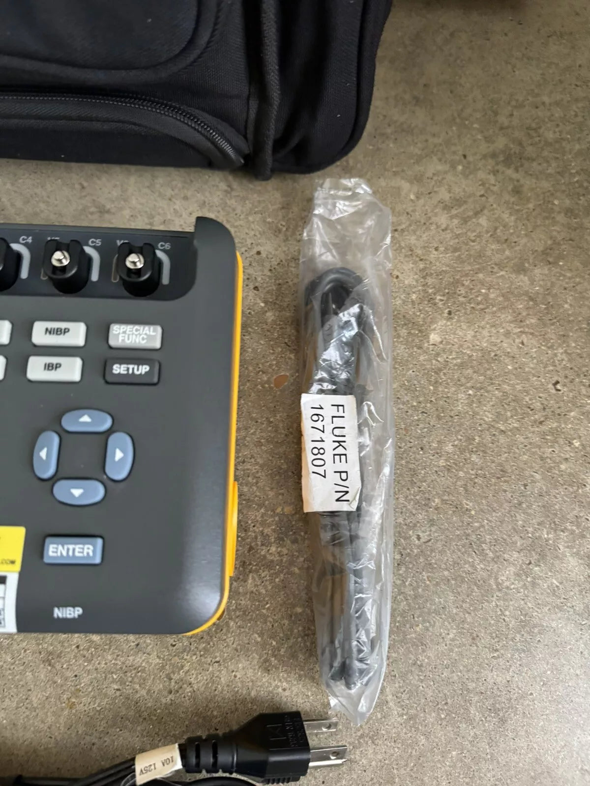 Prosim8 Rear Panel Fluke Biomedical ProSim 8 Vital Signs Simulator (Calibrated 2024) – XG eqpt
