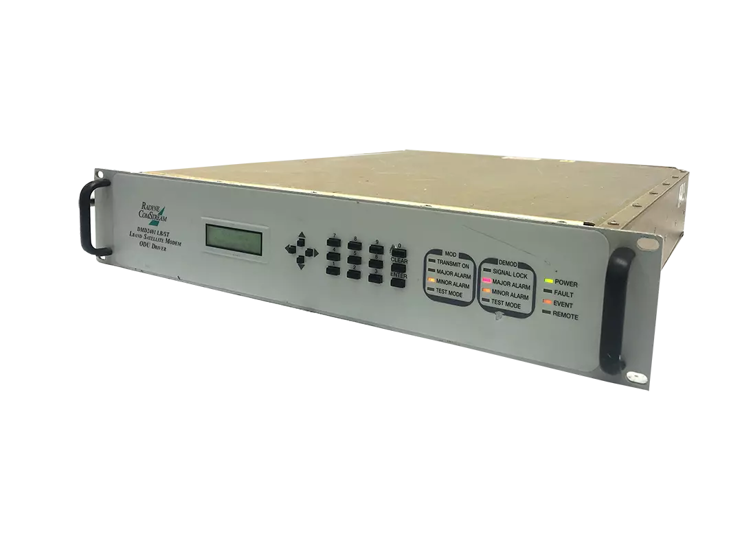 Radyne ComStream DMD2401 LBST L-Band Satellite Modem and ODU Driver IF
