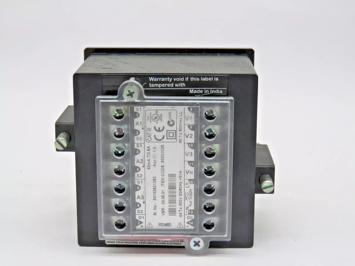Schneider Electric EM6438 Conzerv Power Meter Programmable Mutlifunction