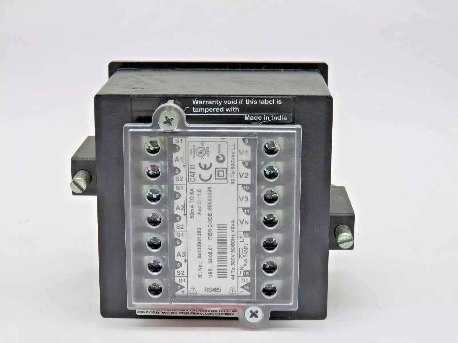 Schneider Electric EM6438 Conzerv Power Meter Programmable Mutlifunction