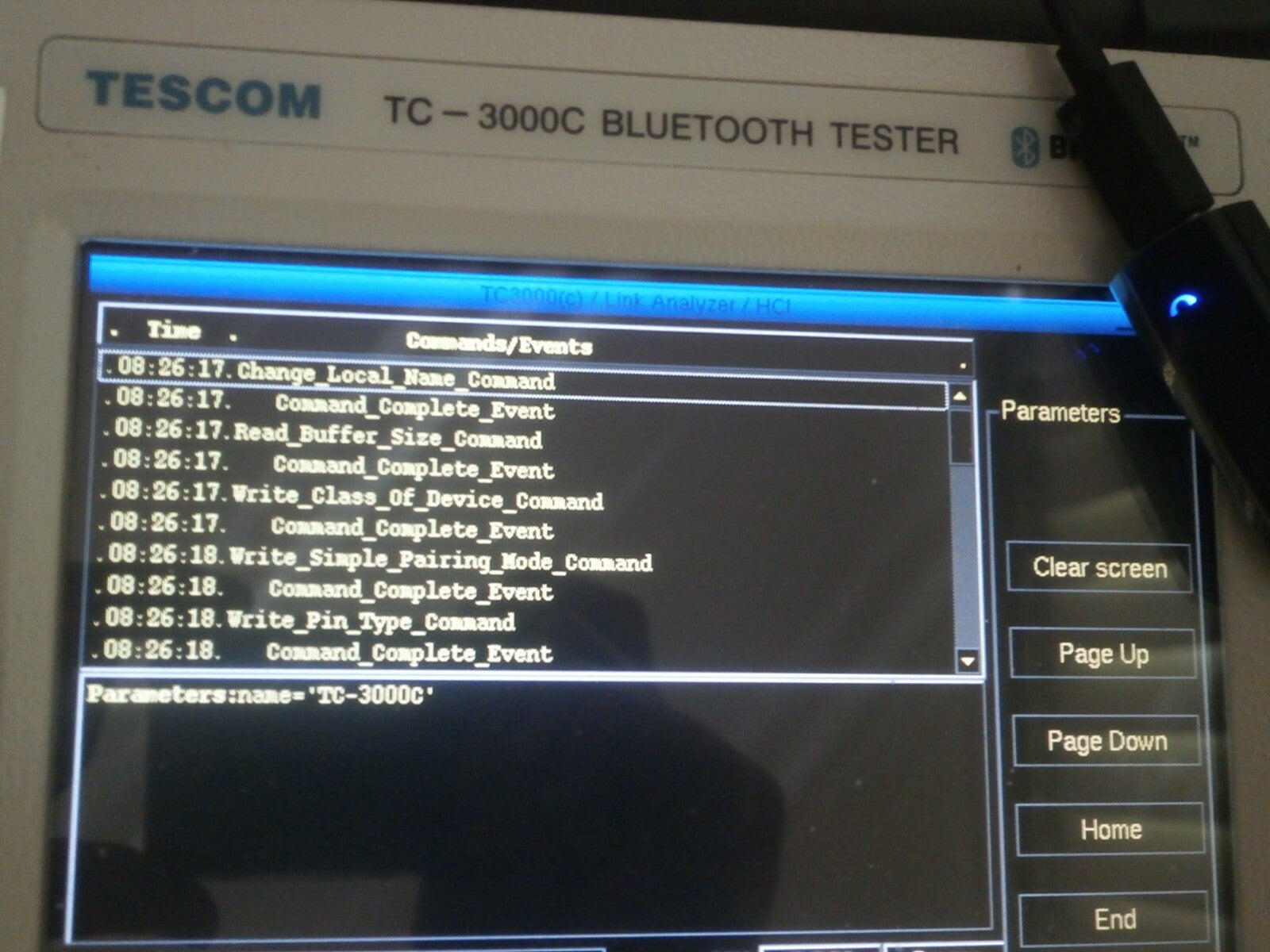 Tescom TC-3000C Bluetooth Analyzer Generator