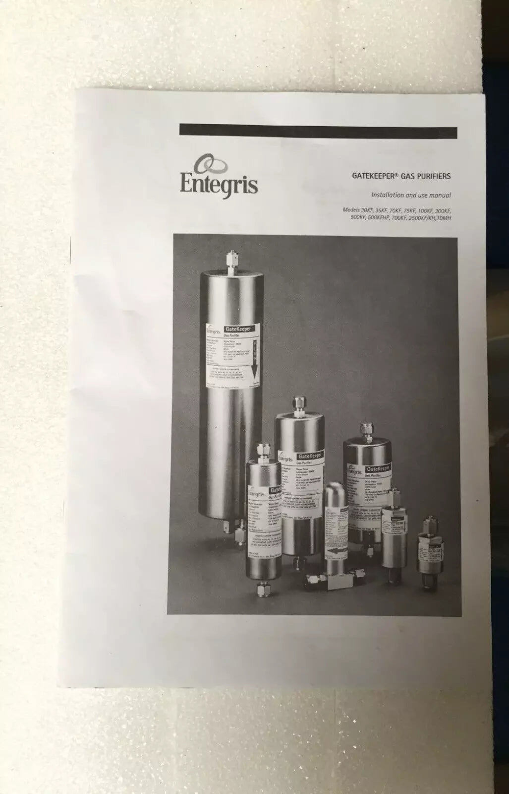 Entegris CE10MHH8Y Gatekeeper Inert Gas Purifier for Hydrogen Gas