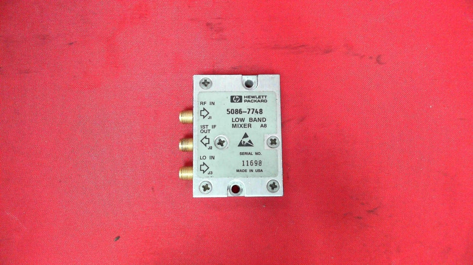HP-Agilent 5086-7748 Spectrum Analyzer Low Band Mixer