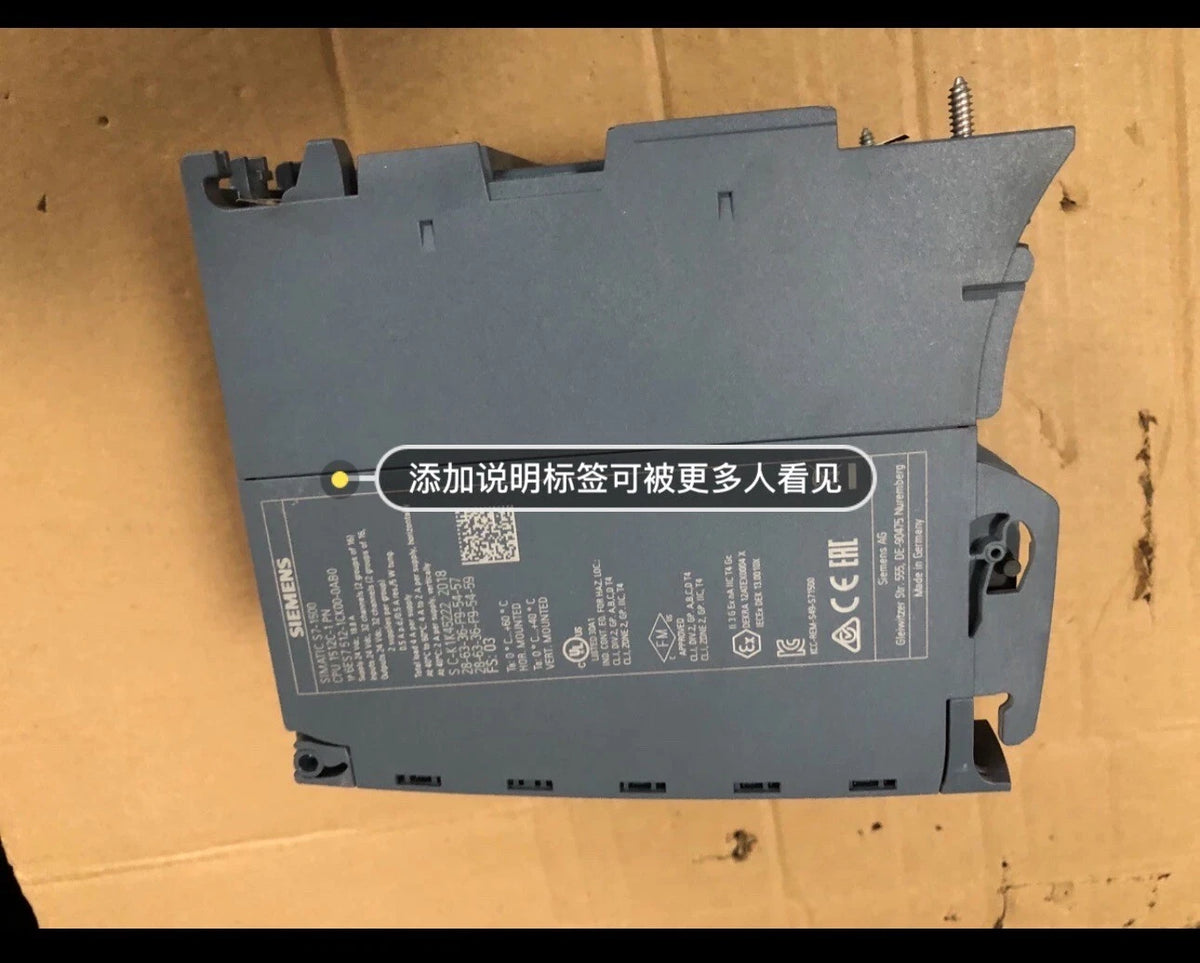 Siemens 6ES7512-1CK00-0AB0 CPU1512C-1 PN