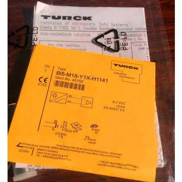 TURCK BI5-M18-Y1X-H1141 Proximity Switch Sensor