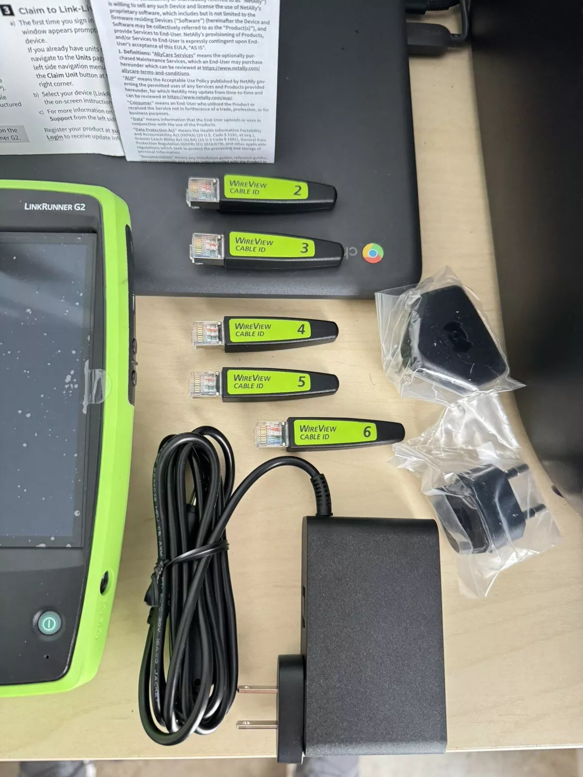 NetAlly LinkRunner G2 Smart Ethernet & Network Tester Kit - NEW