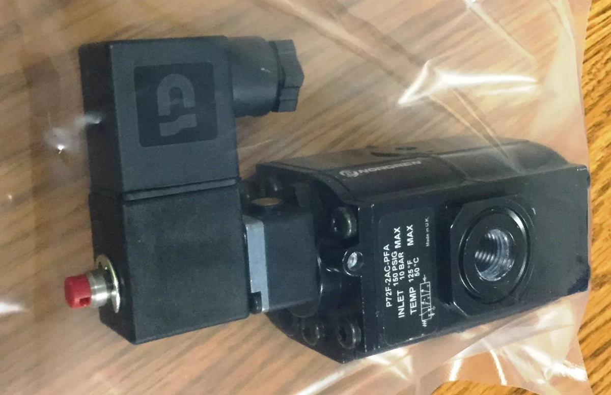 Norgren P72F-2AC-PFA Soft Start/Dump Valve with Norgren QM/48/13J/28