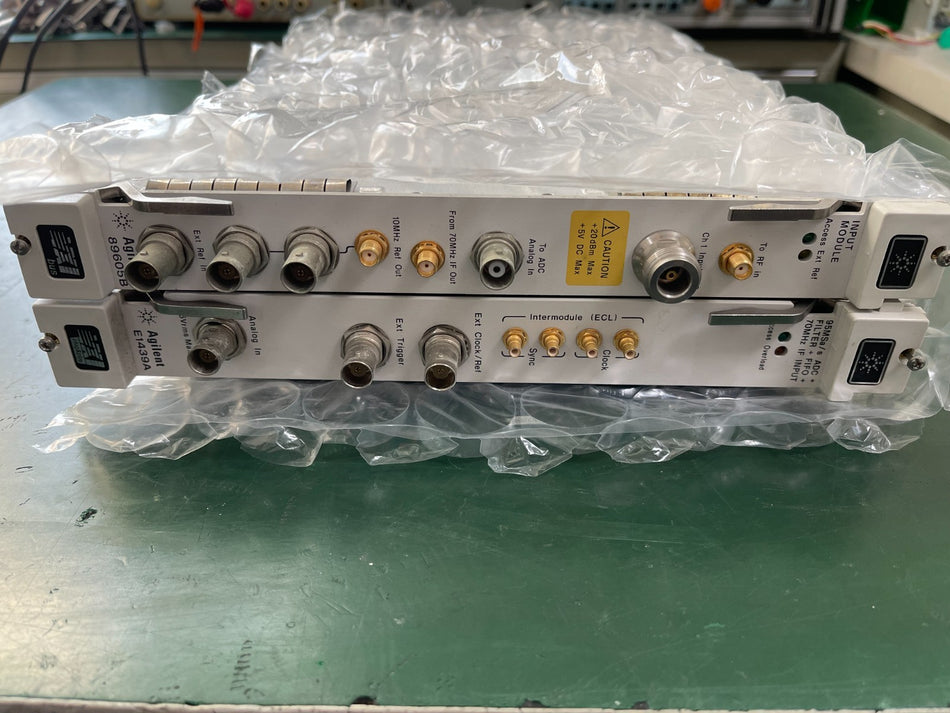 Agilent VXI 89605B_E1439A modules ONE LOT for E8408A VXI Mainframe - XG eqpt