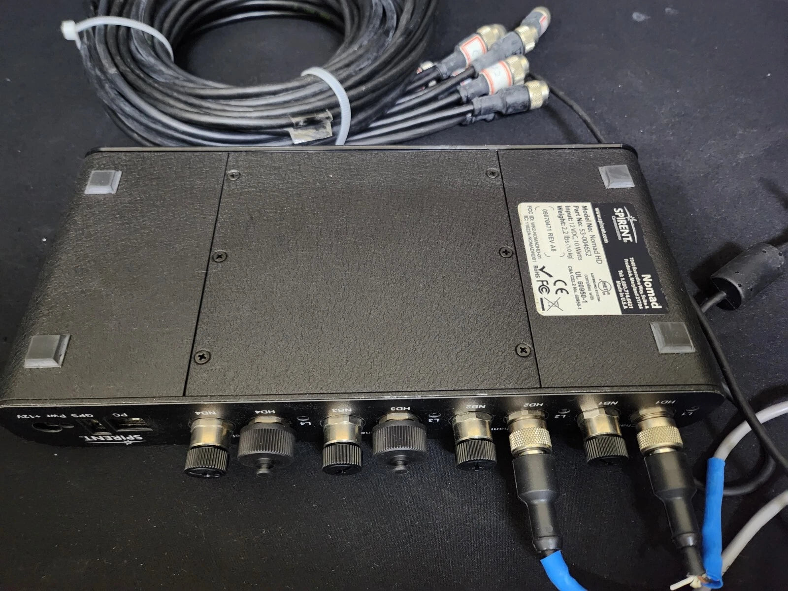 Spirent Nomad HD : PN 53-004652 Test Set with Adapter (0471)
