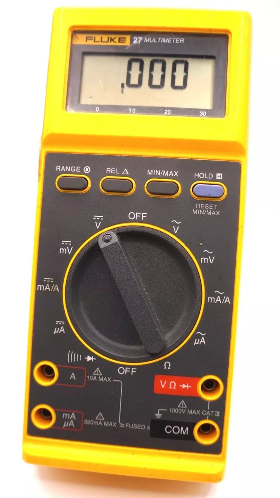 Fluke 27 Multimeter with Advanced Testing Capabilities