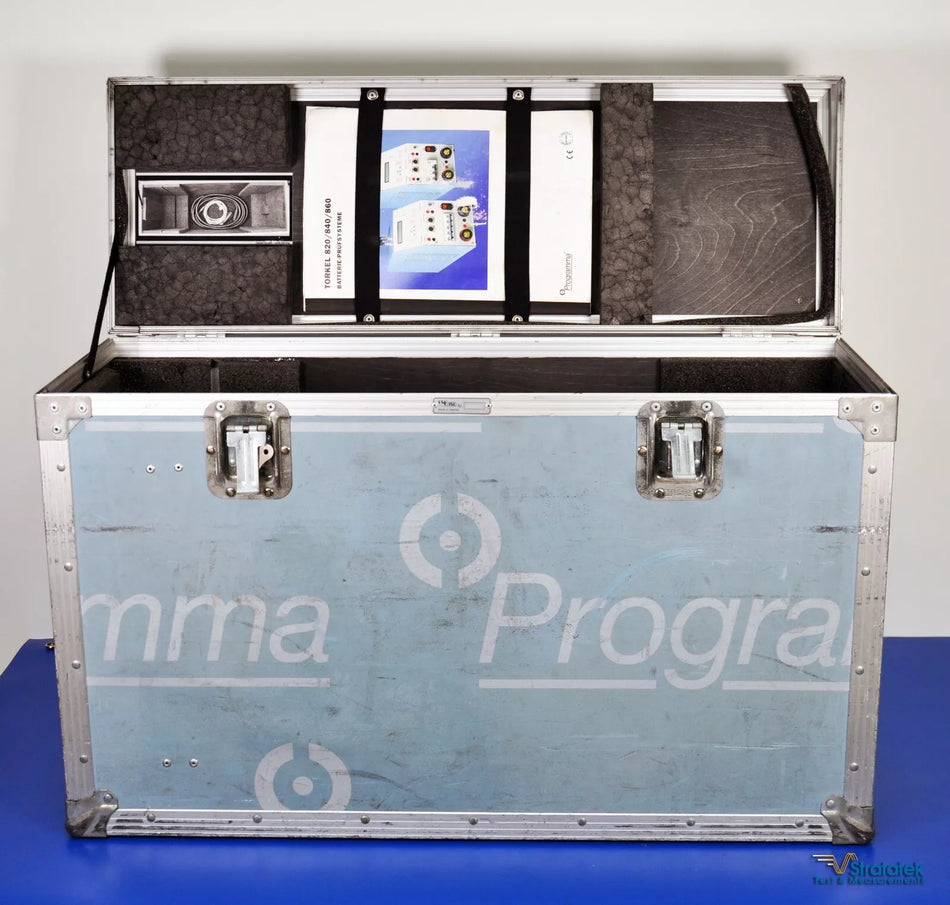Programma TORKEL 860 Multi Battery Load Unit Megger Battery Test NIST Calibrated