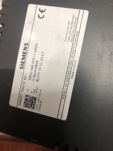 1pc   used     touch s n 6AV6 648-0CE11-3AX0