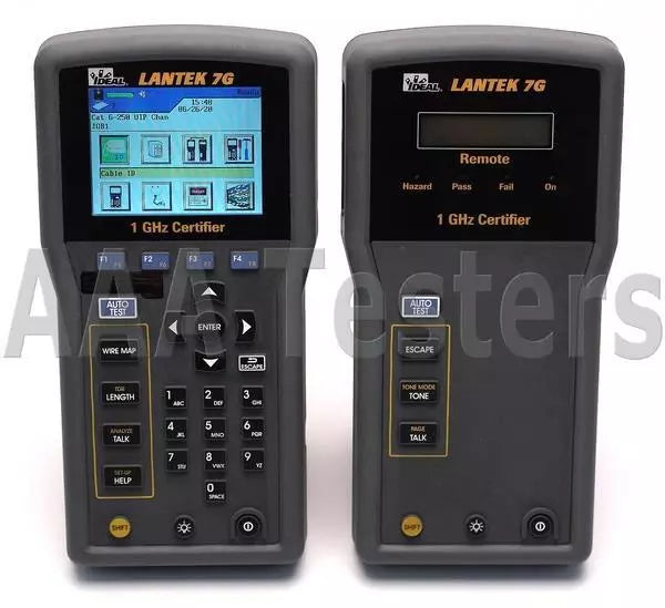 IDEAL LANTEK 7G Cat5e Cat6 Cat6a LAN Cable Certifier LANTEK 7 1GHz - XG eqpt