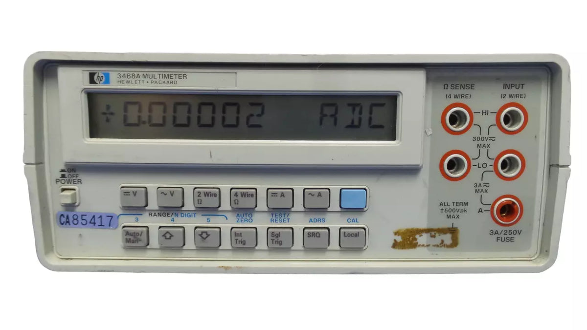 HP 3468A Multimeter - Precision Digital Testing Tool