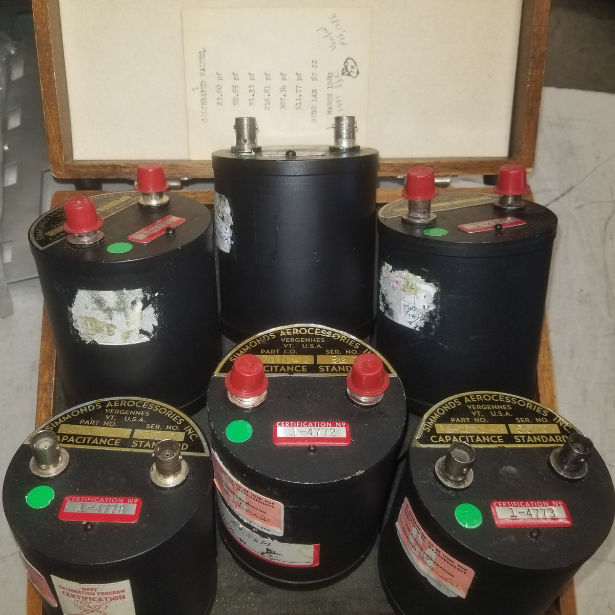 Calibration Precision Capacitor Set