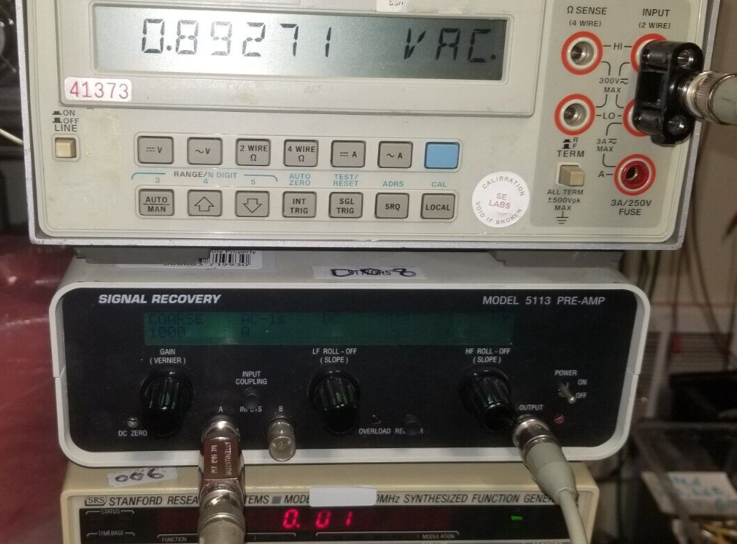 Low Voltage Amplifier EG&amp;G 5113