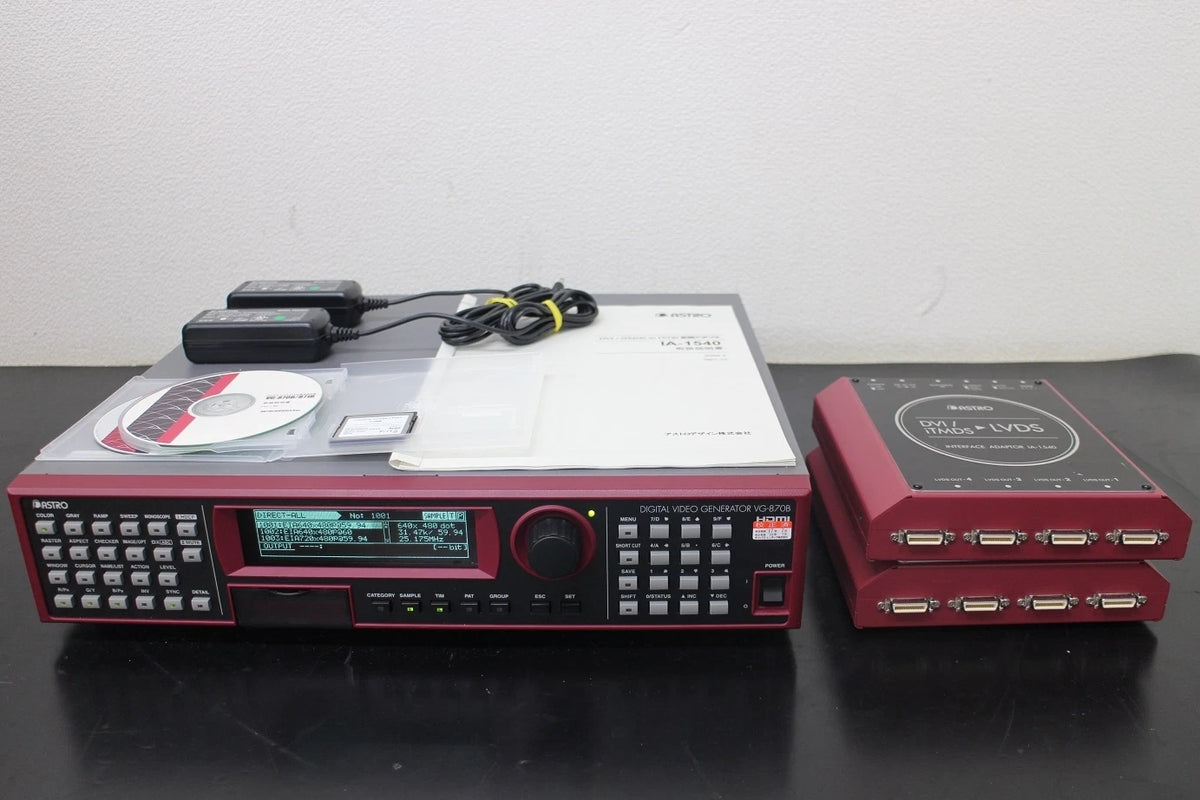 ASTRO DESIGN VG870B 2K 4K Programmable Video Signal Generator