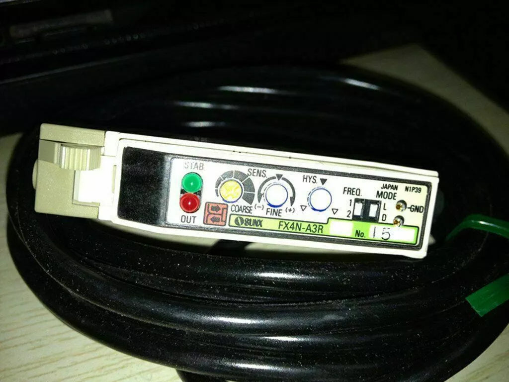 Panasonic FX4N-A3R SUNX Fiber Optic Amplifier Sensor FX4NA3R
