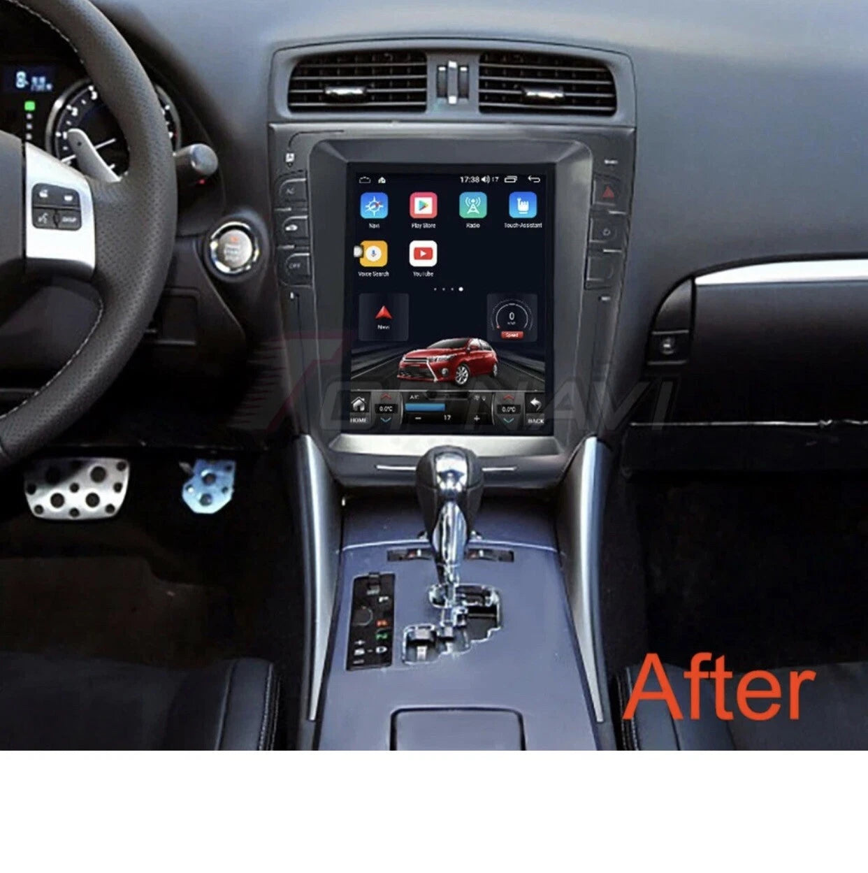 128GB Head Unit for Lexus IS350 IS250 2006-2012 Andoid 13 Car GPS Stereo Radio