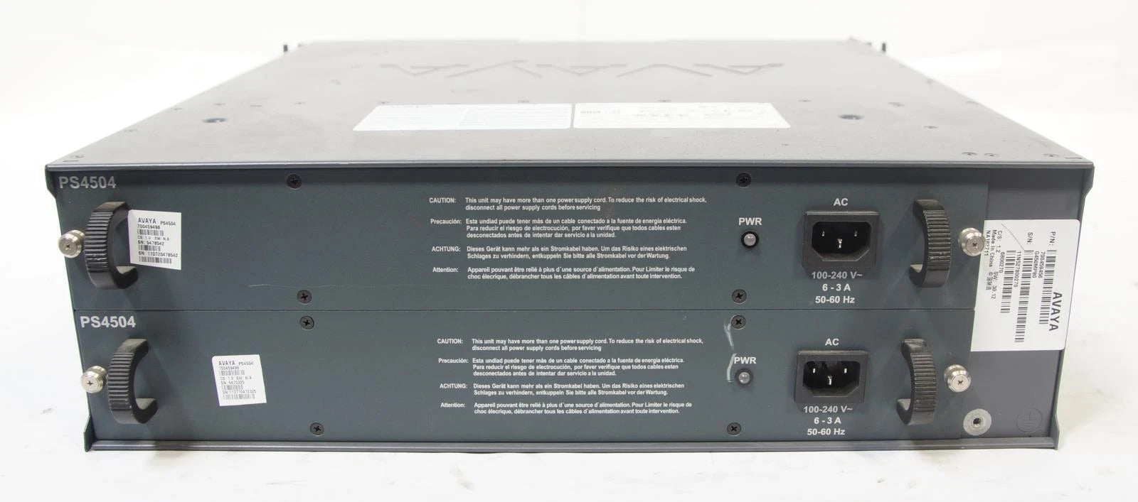 AVAYA G450 Media Gateway with S8300 MM710B MM711 Modules