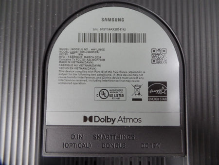 Samsung LS60D Music Frame Smart with Dolby Atmo Audio - Free Shipping