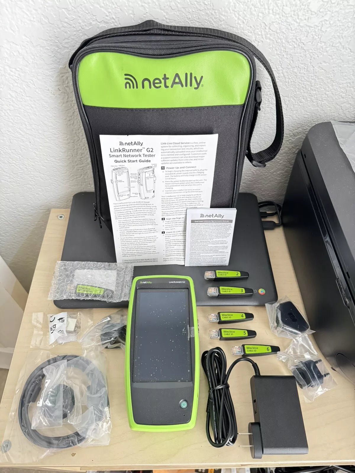 NetAlly LinkRunner G2 Smart Ethernet & Network Tester Kit - NEW