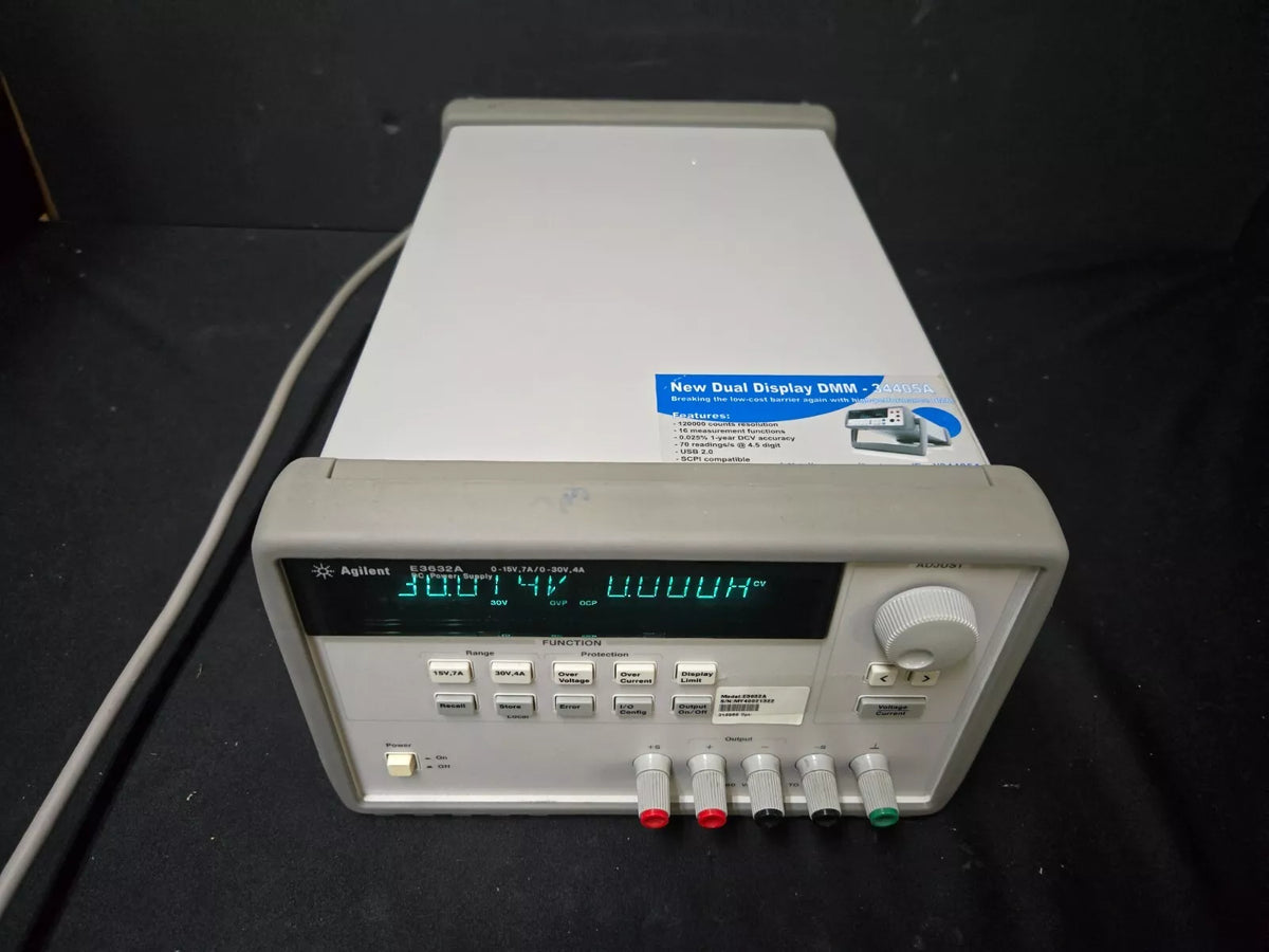 Agilent E3632A 0-15V 7A / 0-30V 4A DC Power Supply (1322)