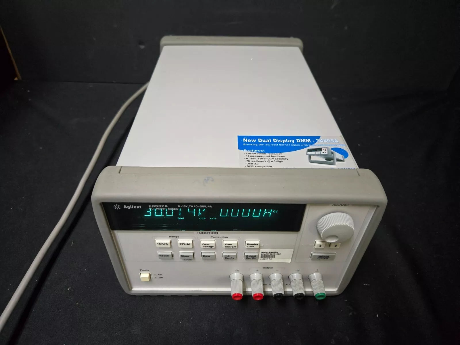 Agilent E3632A 0-15V 7A / 0-30V 4A DC Power Supply (1322)