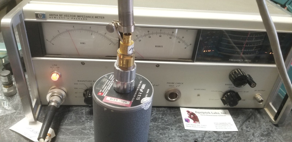 Vector Impedance Measurements to 108MHz