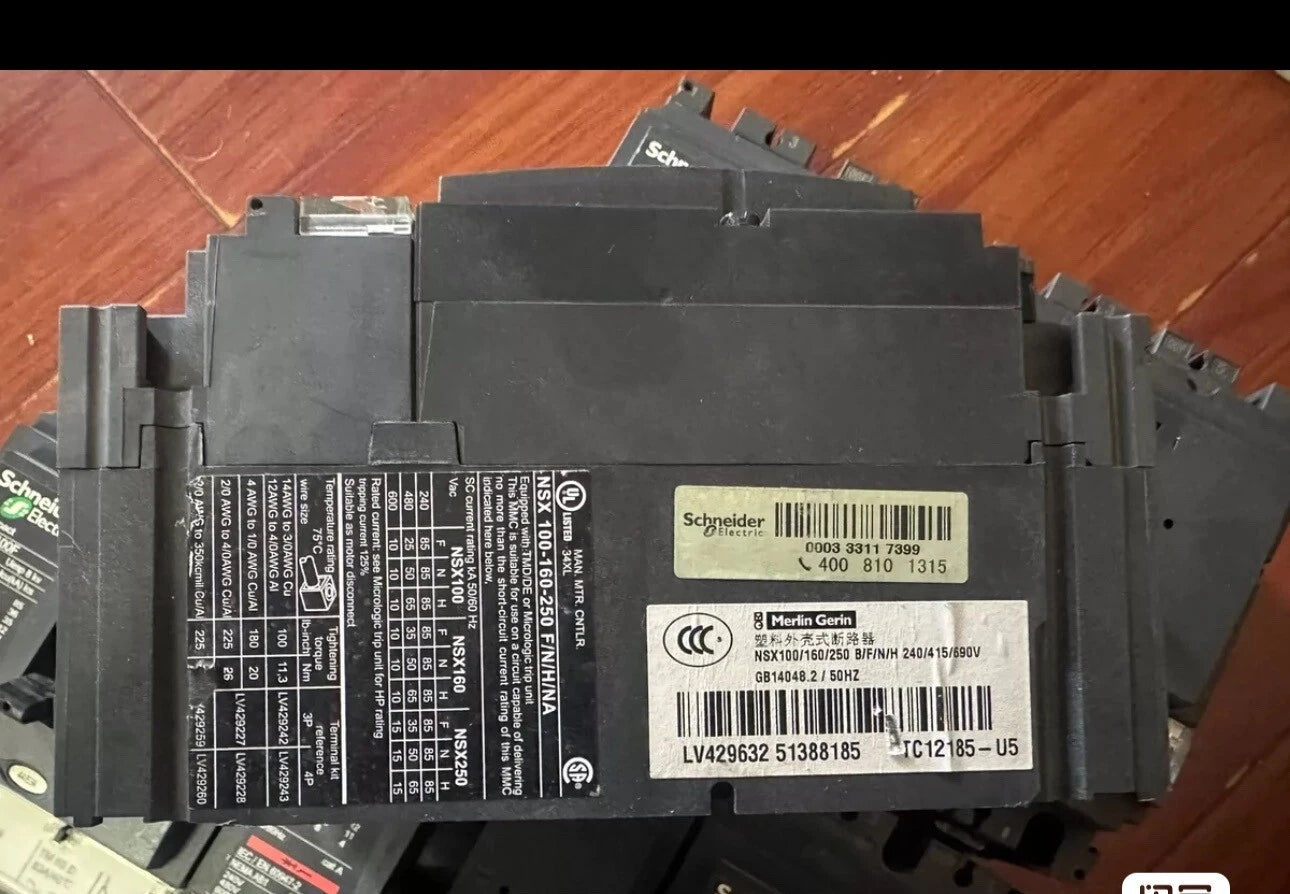 NSX 3P 100F 63A LV429632 Circuit Breaker for Low Voltage Applications