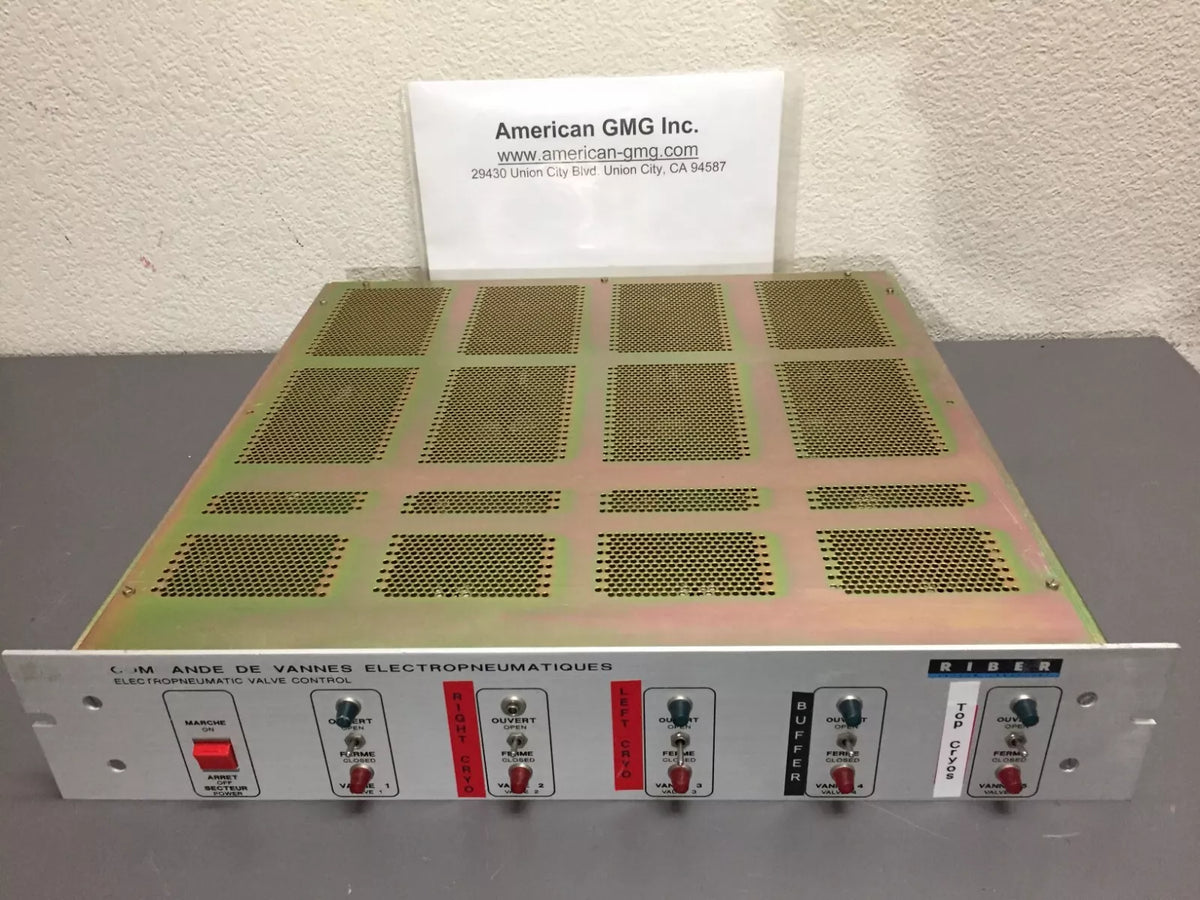 Riber Model CVEP Electronic Pneumatic Valve Control