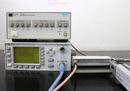HP 8496H DC-18GHz 110dB 10dB Step Programable Attenuator