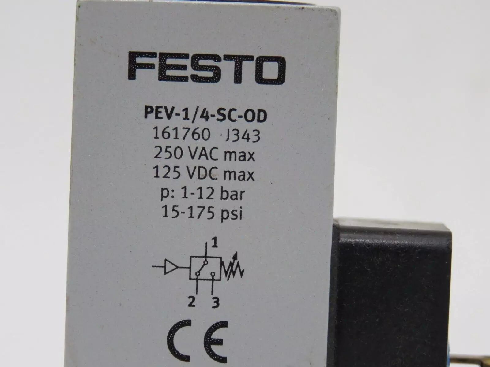 FESTO PEV-1/4-SC-OD Pressure Switch New