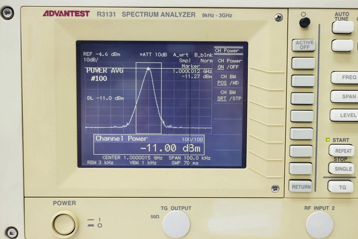 ADVANTEST R3131 3GHz Spectrum Analyzer