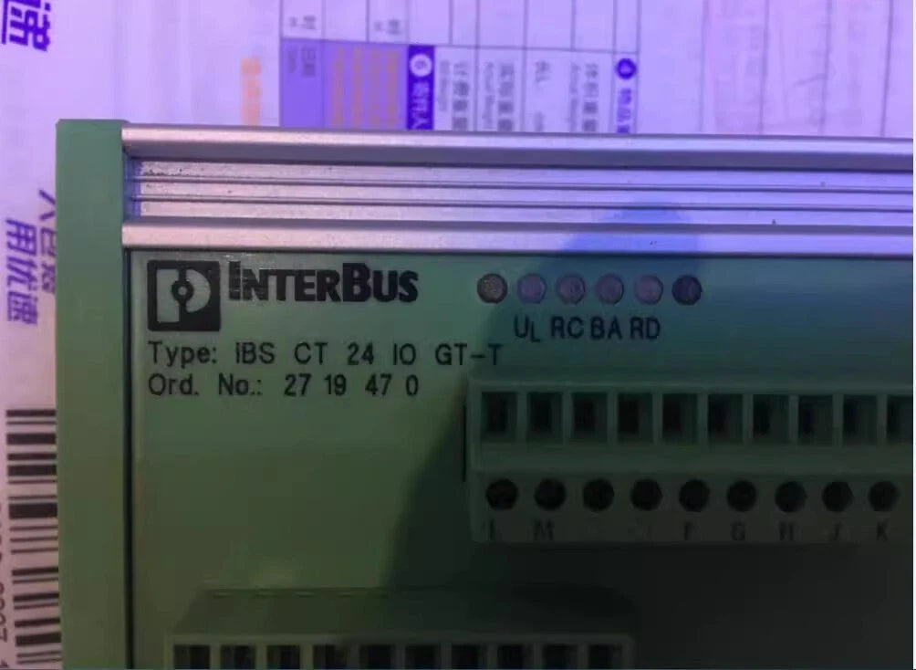 PHOENIX CONTACT IBS CT 24 IO GT-T No:2719470 Product