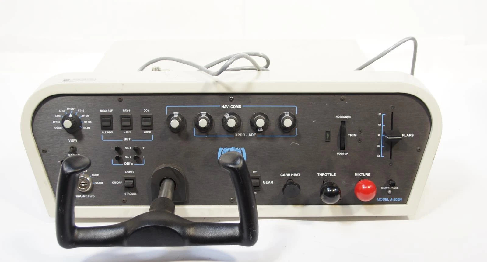 Wagner Computer Products Microflight A-300N Airplane Flight Control Simulator